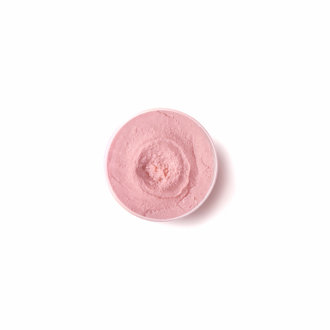 FROSTED MINT MOUSEE - a gentle yet powerful deep-pore cleanser formulated to restore your skin's natural balance - Milvani Holistic Skincare jar sample