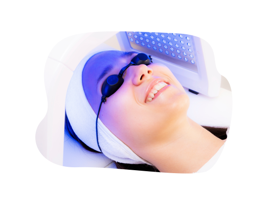 LED LIGHT FACE TREATMENT - ACNE FACIAL - MILVANI HOLISTIC SKIN CARE. Northfield, Illinois