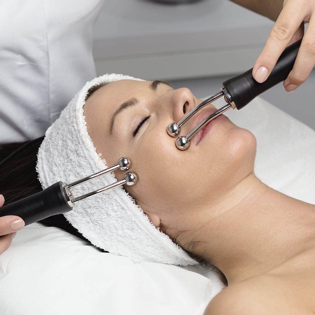 MYOPULSE Facial Therapy - Myopulse Therapy is a holistic solution for those seeking a comprehensive anti-aging regimen. Harnessing the power of advanced technology, Myopulse Therapy revitalizes vitality and promotes younger-looking skin. This therapy enhances your quality of life as you age gracefully by targeting key areas and promoting cellular rejuvenation. - Milvani Holistic Skincare, Northfield, Illinois