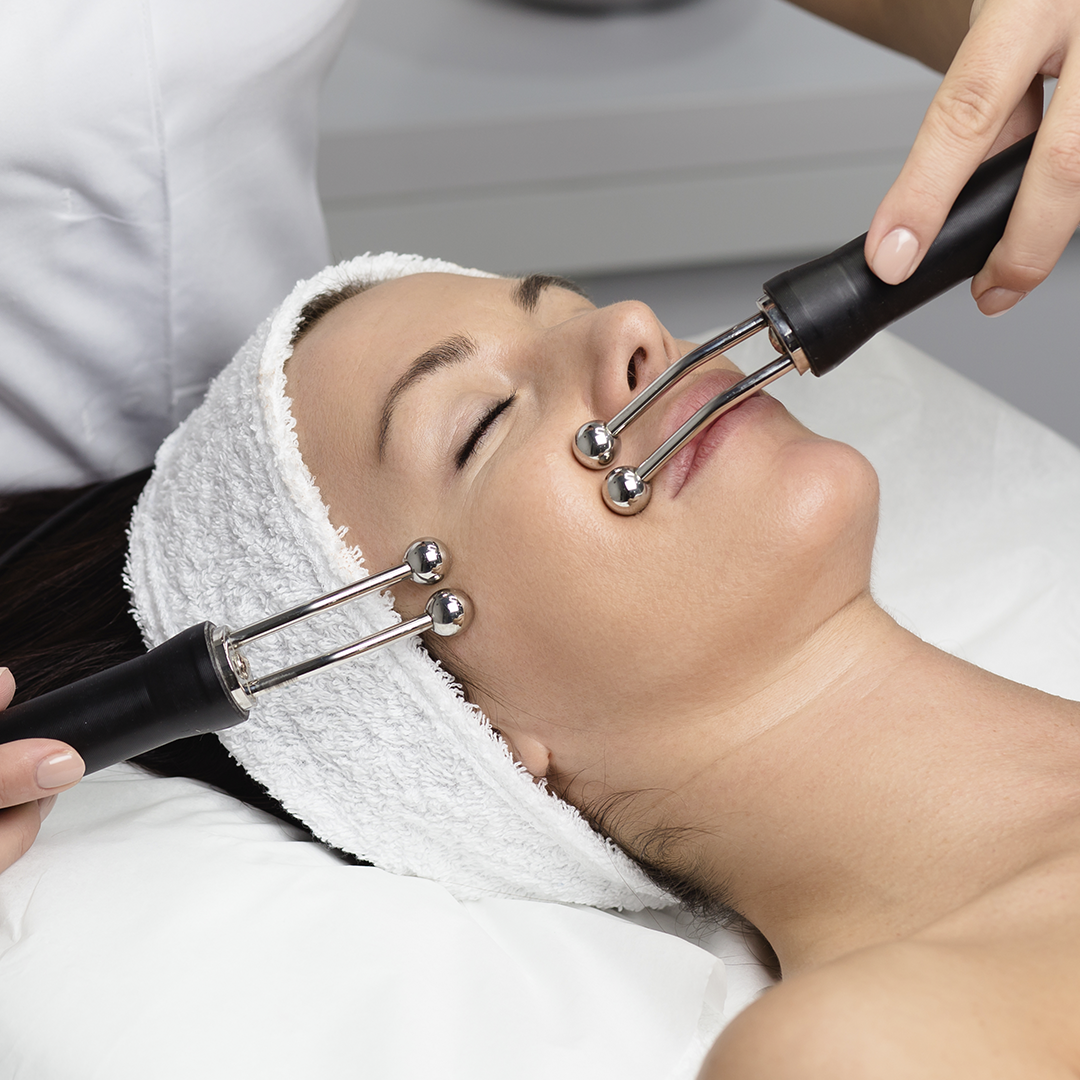 MYOPULSE Facial Therapy  - Myopulse Therapy is a holistic solution for those seeking a comprehensive anti-aging regimen. Harnessing the power of advanced technology, Myopulse Therapy revitalizes vitality and promotes younger-looking skin. This therapy enhances your quality of life as you age gracefully by targeting key areas and promoting cellular rejuvenation. -  Milvani Holistic Skincare, Northfield, Illinois